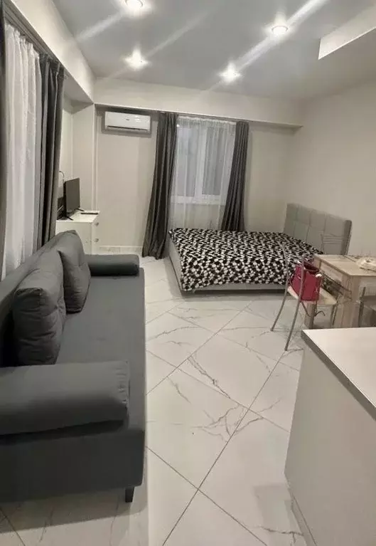 Студия Краснодарский край, Сочи Новый Сочи мкр, ул. Санаторная, 34В ... - Фото 1