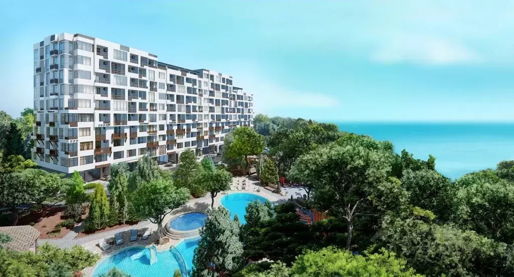 2-к кв. Крым, Алушта муниципальный округ, пос. Семидворье  (52.46 м) - Фото 2