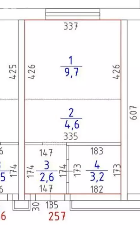 1-комнатная квартира: Екатеринбург, Хуторская улица, 1/4 (20.1 м) - Фото 1