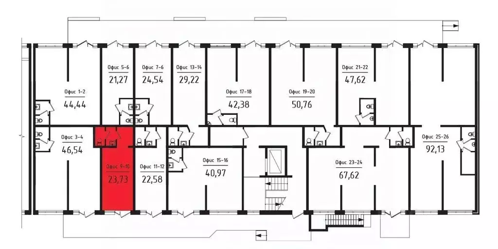 Офис в Адыгея, Майкоп Степная ул. (24 м) - Фото 2