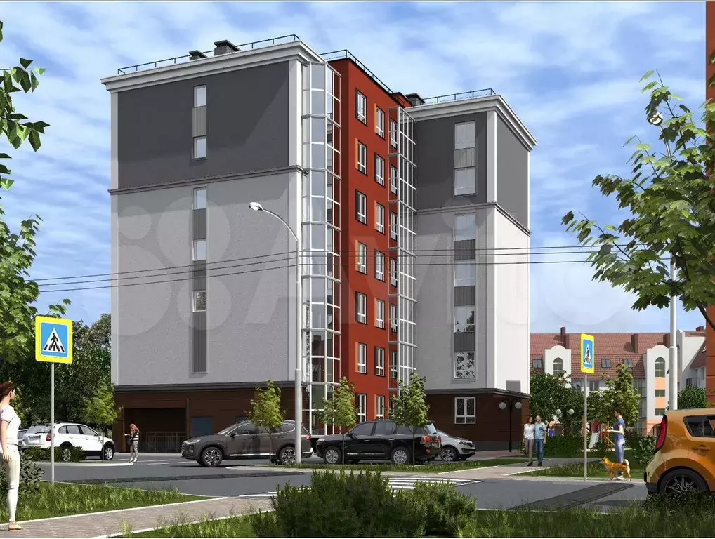 1-к. квартира, 31,5 м, 3/7 эт. - Фото 0