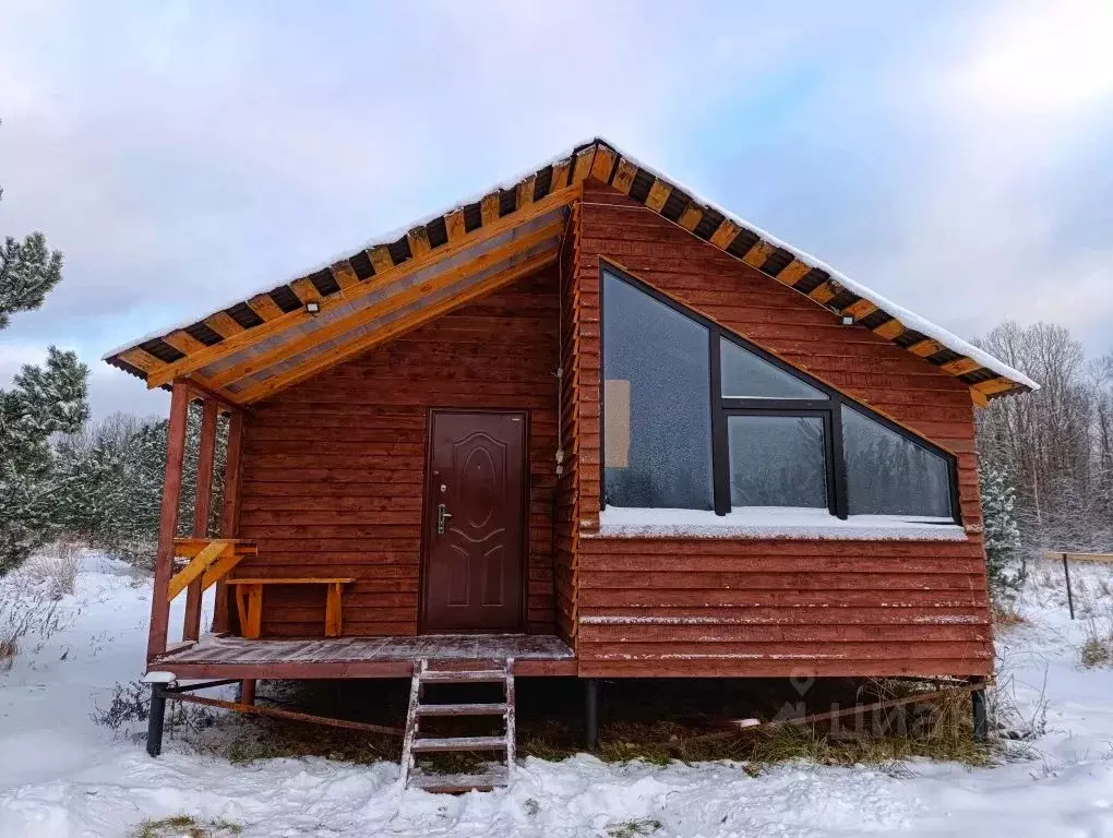 Дом в Псковская область, Гдовский муниципальный округ, д. Кунесть  (36 ... - Фото 1