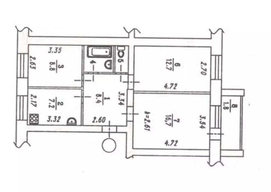 3-к кв. Омская область, Омск Крутая Горка мкр, Крутогорская ул., 14 ... - Фото 2