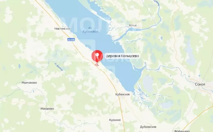 Участок в Вологодская область, д. Кольцеево пер. 1-й Дорожный, 8 ... - Фото 1