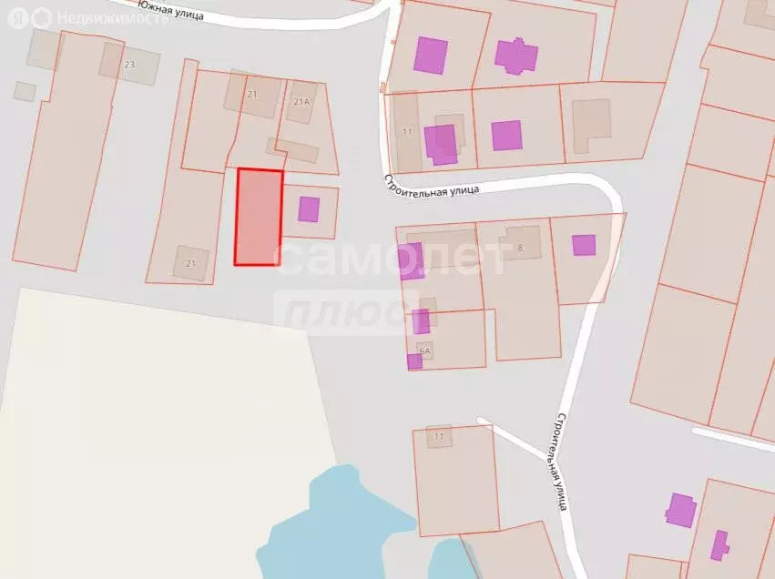 Участок в посёлок Омский, Южная улица, 21 (6 м) - Фото 1