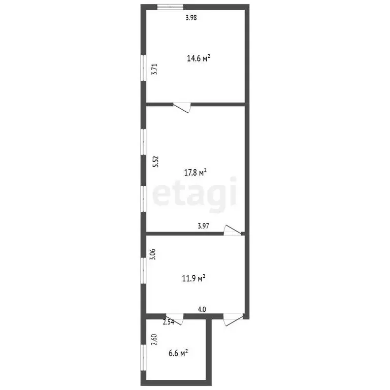 2-комнатная квартира: Санкт-Петербург, территория Сергиево, ... - Фото 1