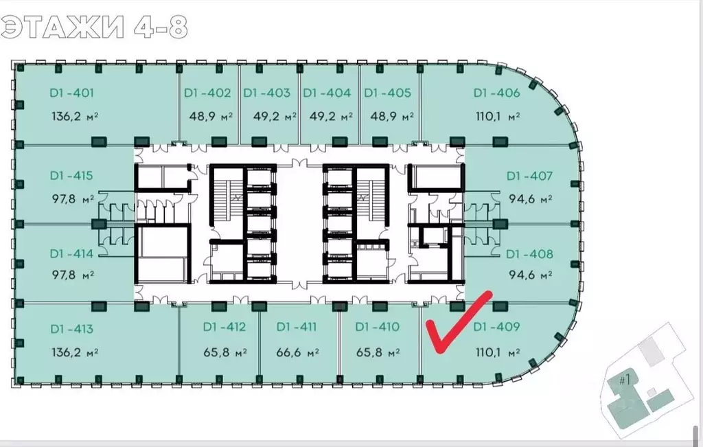 Офис в Москва ул. Двинцев, 3 (110 м) - Фото 1