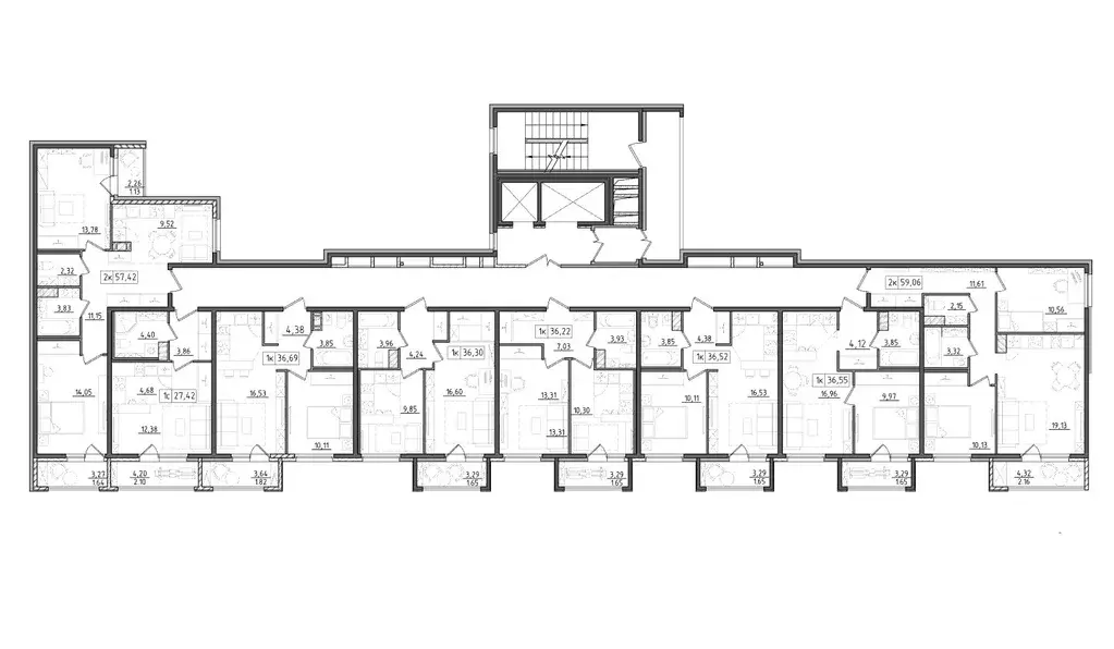 Студия Санкт-Петербург Прилукская ул., 28к2 (27.42 м) - Фото 1