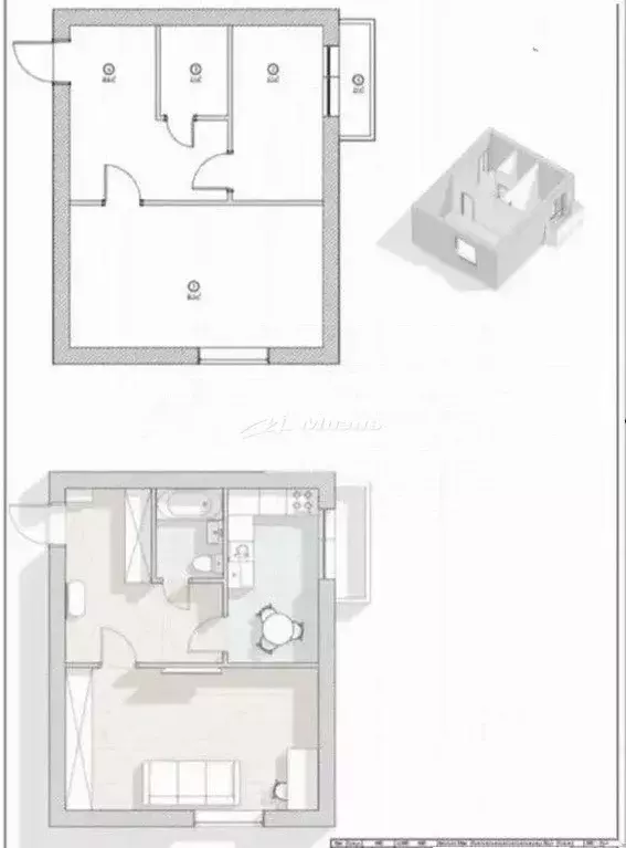 1-к кв. Крым, Симферопольский район, с. Пожарское ул. Победы, 130А ... - Фото 2