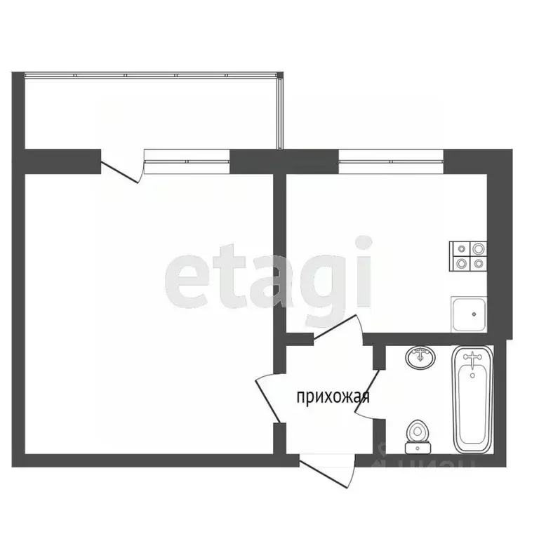 1-к кв. Ростовская область, Ростов-на-Дону ул. Тимошенко, 22 (36.0 м) - Фото 1