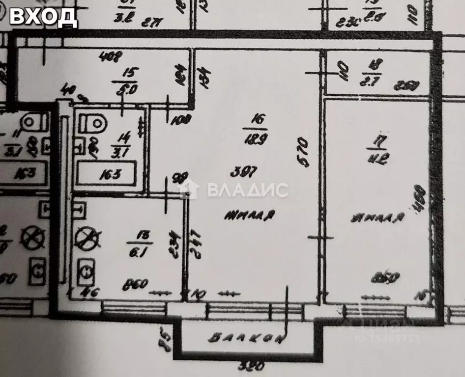 2-к кв. Калининградская область, Светлый Молодежная ул., 8 (46.9 м) - Фото 2