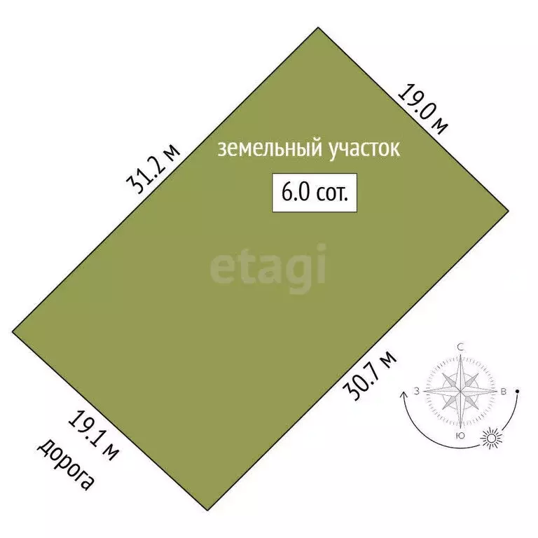 Участок в Тюменская область, Тобольский муниципальный округ, ... - Фото 1