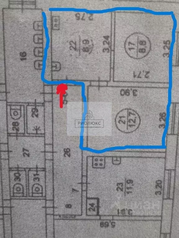 Комната Челябинская область, Челябинск ул. Танкистов, 193 (21.0 м) - Фото 2