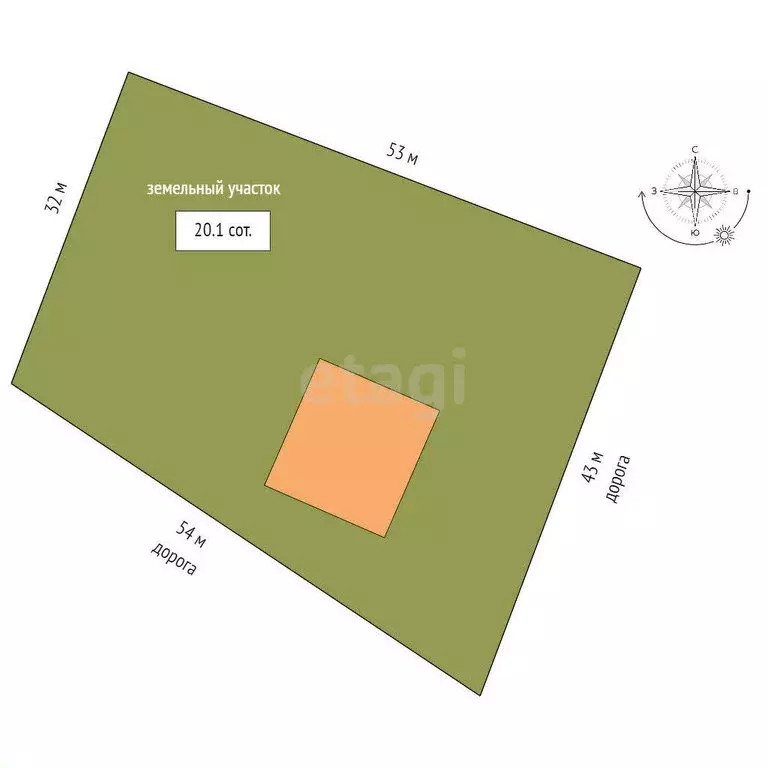 Дом в Ялуторовск, улица Олега Купрыча (407.4 м) - Фото 1