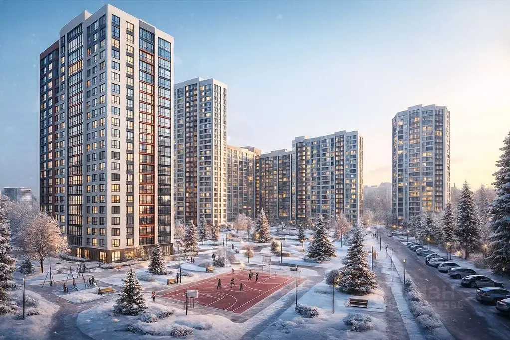 3-к кв. Башкортостан, Уфа Затон-Восточный жилрайон, Паруса жилой ... - Фото 2