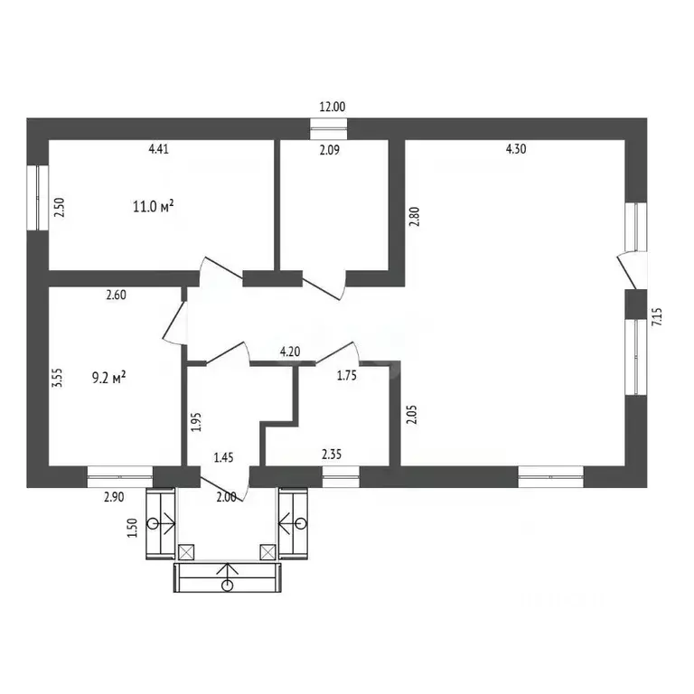 Дом в Тюменская область, Тюмень Сигнал садовое товарищество, ул. ... - Фото 2