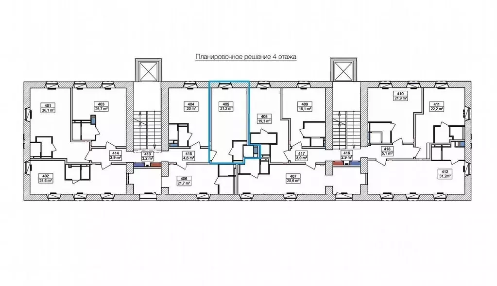 Помещение свободного назначения в Москва пер. 1-й Хвостов, 3АС2 (21 м) - Фото 0
