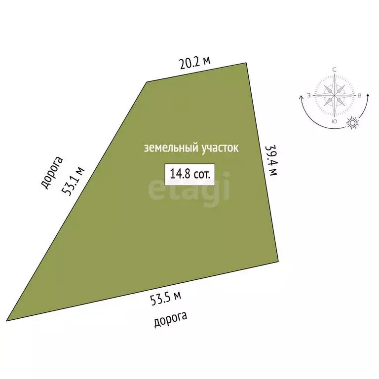 Дом в Тюмень, микрорайон Войновка, улица Роз (362.9 м) - Фото 1