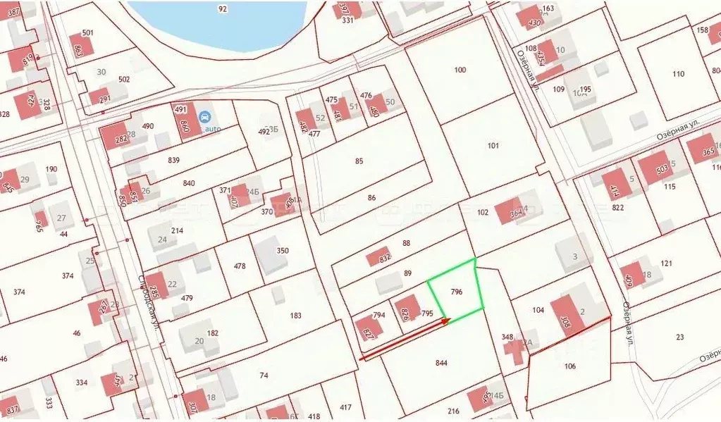 Участок в Татарстан, Зеленодольский район, Осиновское с/пос, с. Новая ... - Фото 2