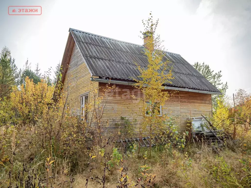 Дом в Карелия, Прионежский район, Деревянское с/пос, д. Ужесельга ул. ... - Фото 1