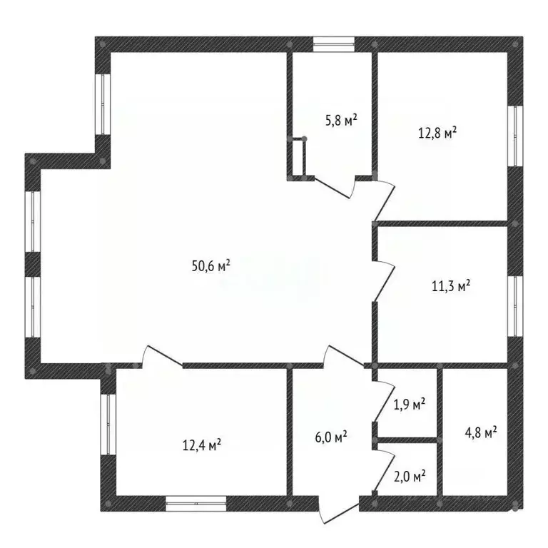 Дом в Башкортостан, Уфа городской округ, д. Самохваловка  (120 м) - Фото 1