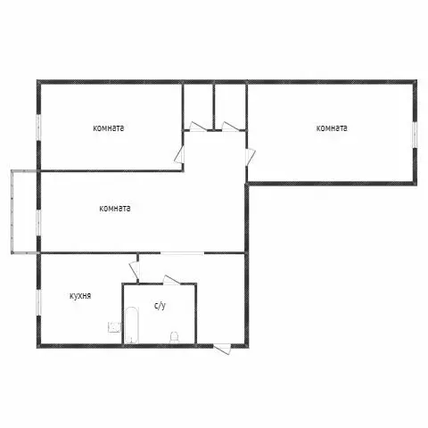 3-комнатная квартира: Нижний Тагил, улица Металлургов, 6А (78 м) - Фото 0