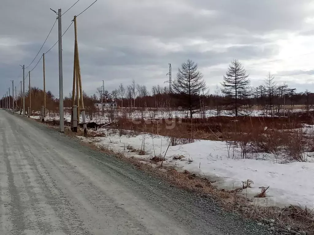 Участок в Сахалинская область, Анивский городской округ, с. Мицулевка  ... - Фото 1