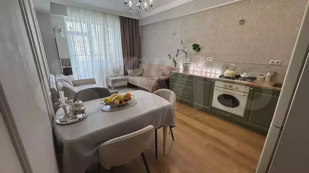 1-к. квартира, 56,6 м, 8/13 эт. - Фото 0