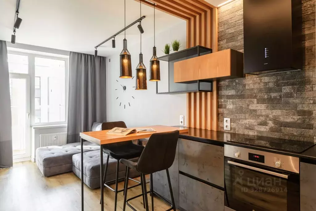 1-к кв. Санкт-Петербург наб. Реки Каменки, 11к2 (34.8 м) - Фото 1