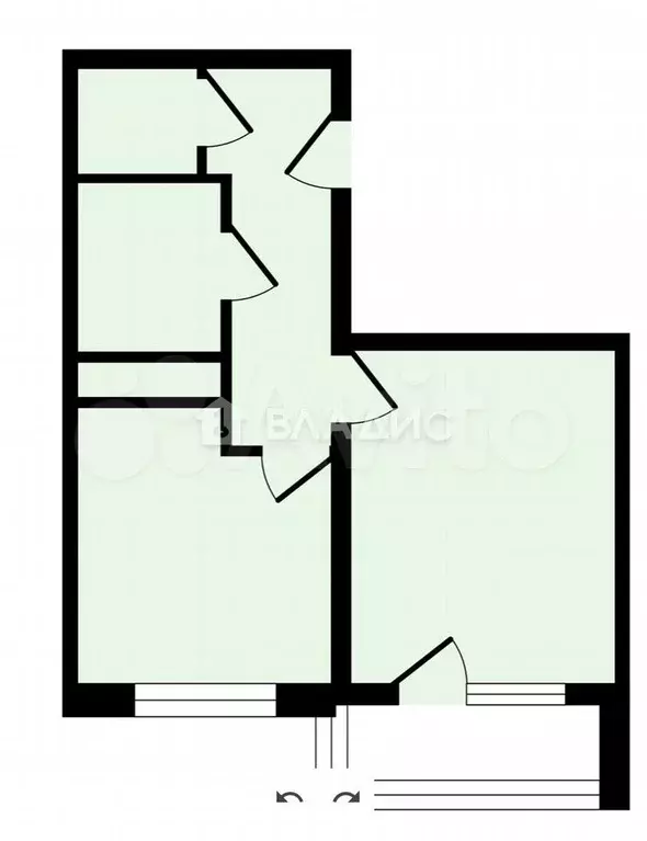 1-к. квартира, 41 м, 22/25 эт. - Фото 0