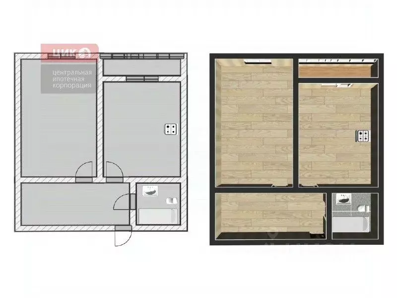 1-к кв. Рязанская область, Рязань Кальная ул., 5 (51.1 м) - Фото 2