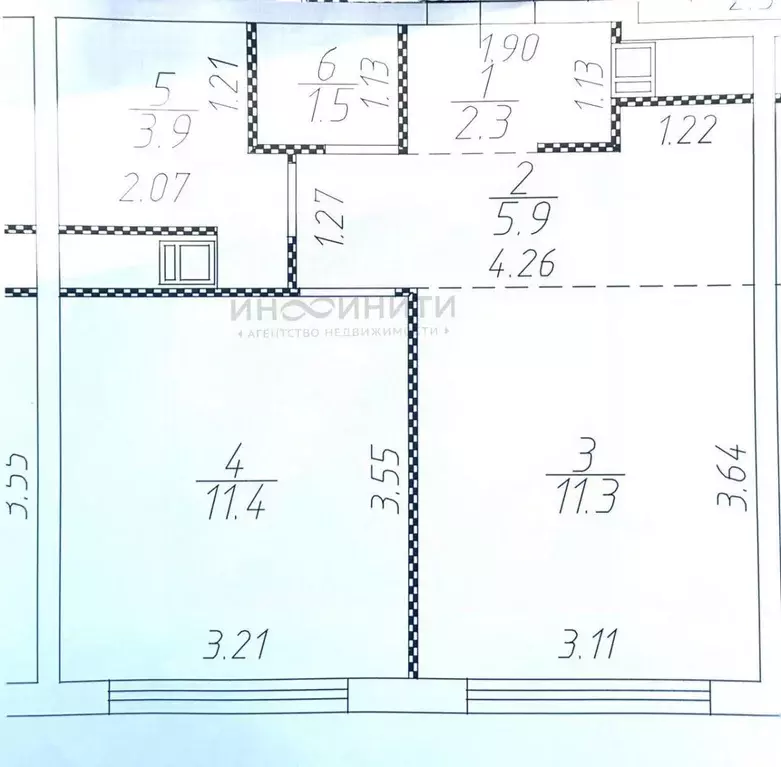 1-к кв. Московская область, Балашиха ул. Бояринова, 19 (36.5 м) - Фото 1