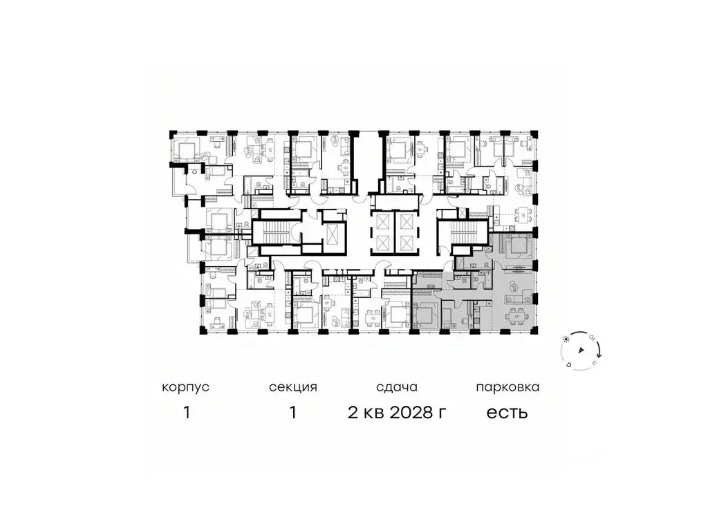 4-к кв. Москва Левел Звенигородская жилой комплекс (99.3 м) - Фото 1