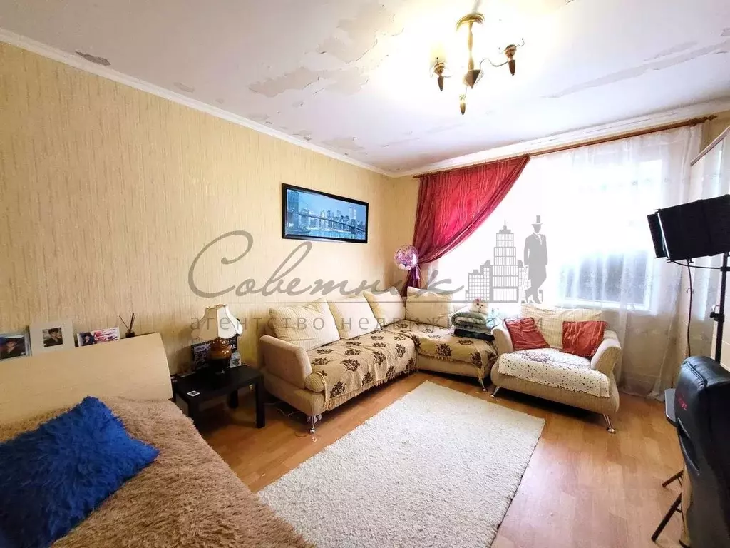 1-к кв. Белгородская область, Старый Оскол Дубрава мкр, 1 кв-л, 19 ... - Фото 1