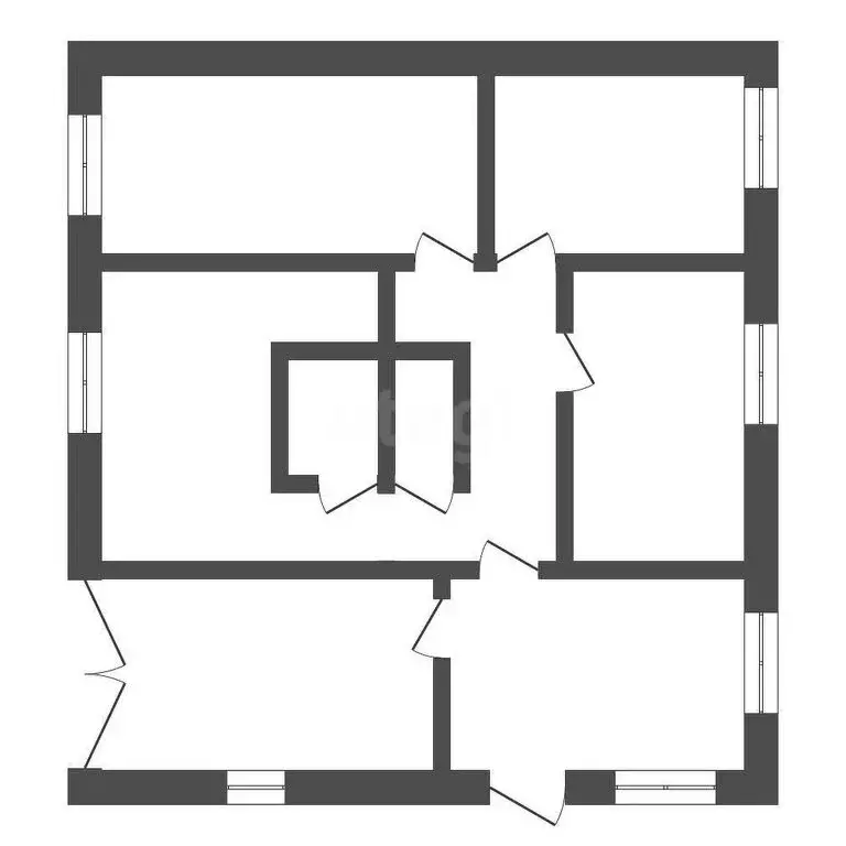 3-комнатная квартира: Тамбовка, улица 50-летия Октября, 68 (63.1 м) - Фото 0