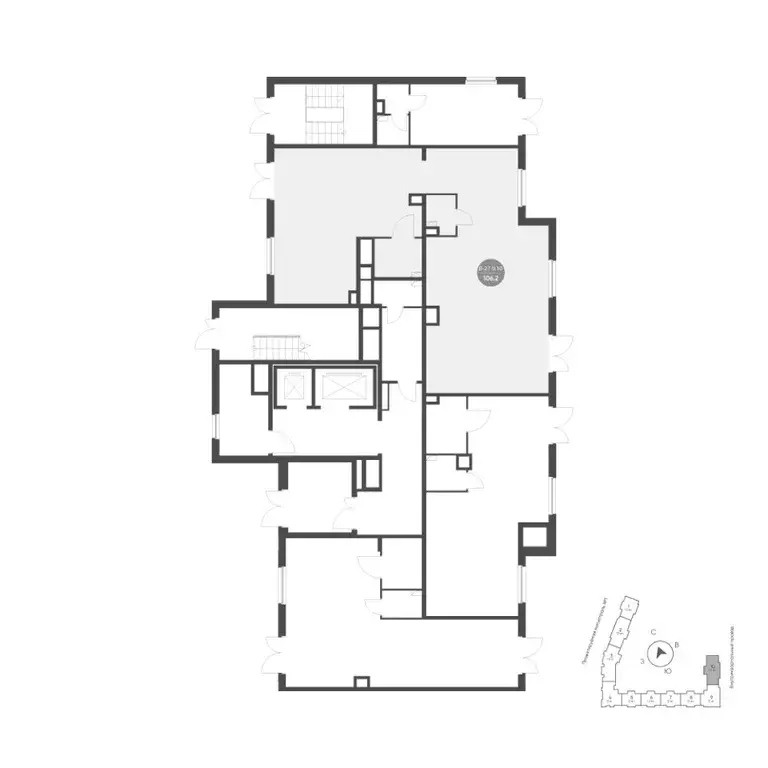 Помещение свободного назначения в Санкт-Петербург пос. Шушары,  (106 ... - Фото 1