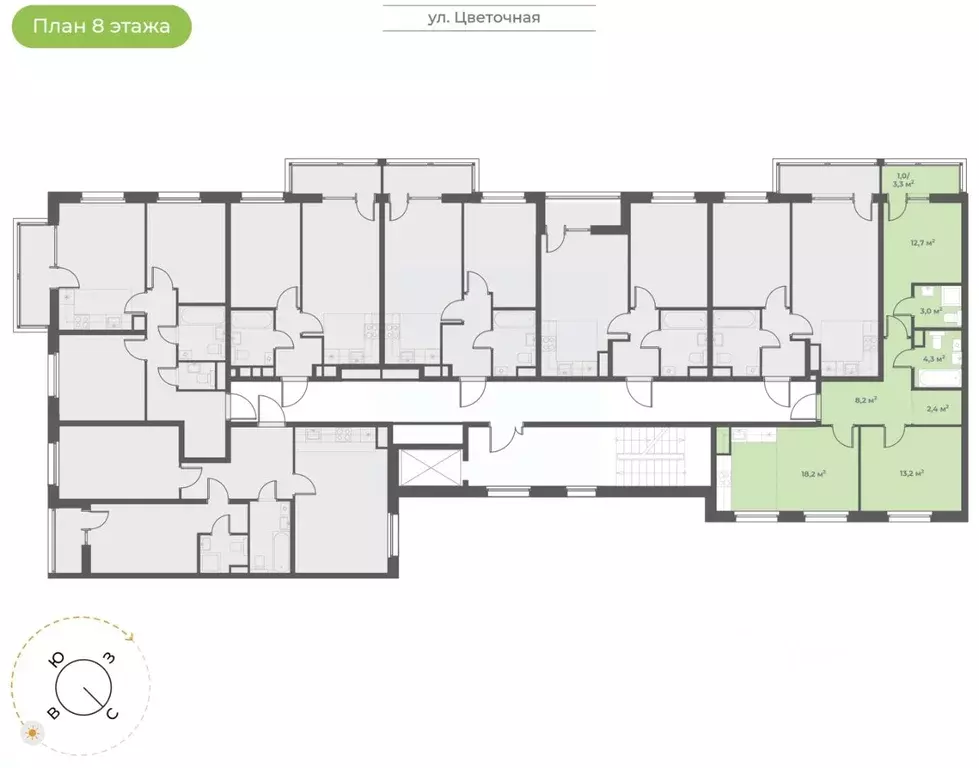 2-к кв. Тверская область, Тверь Соминка мкр,  (63.0 м) - Фото 1