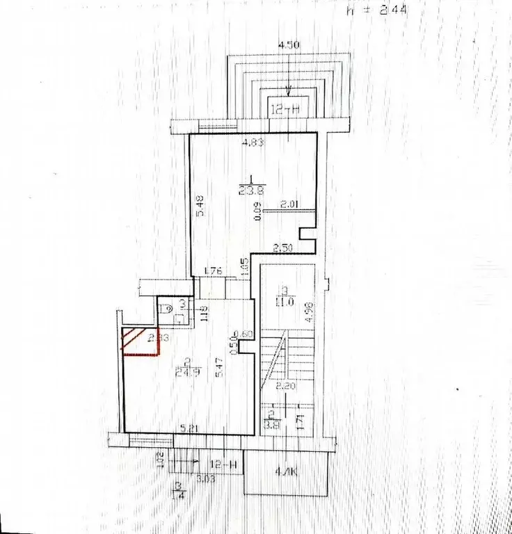 Торговая площадь в Санкт-Петербург ул. Ленсовета, 70 (50 м) - Фото 1