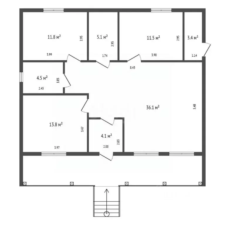 Дом в Красноярский край, Емельяновский муниципальный округ, с. Шуваево ... - Фото 2
