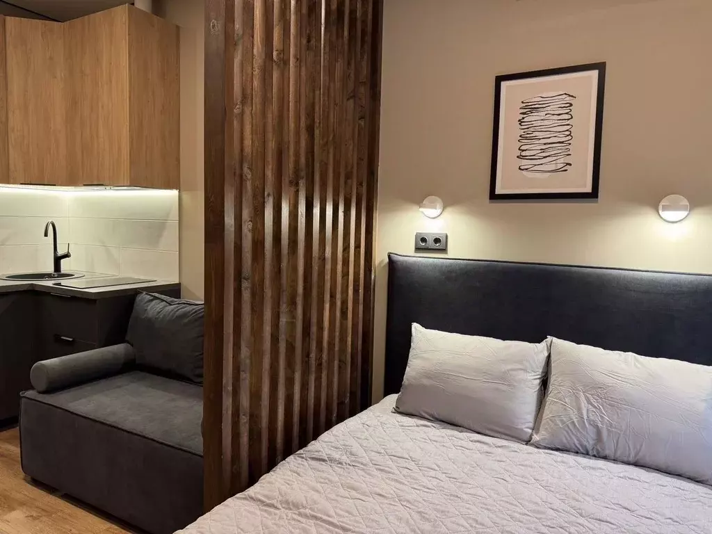 Студия Москва № 2 кв-л, 5с4 (16.0 м) - Фото 1