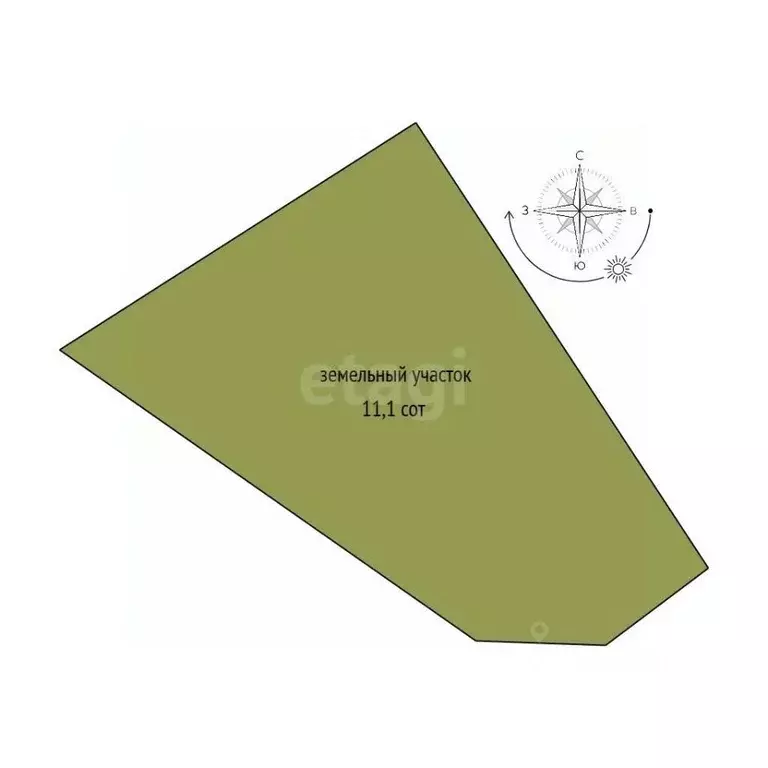 Участок в Новосибирская область, Новосибирский район, Верх-Тулинский ... - Фото 1