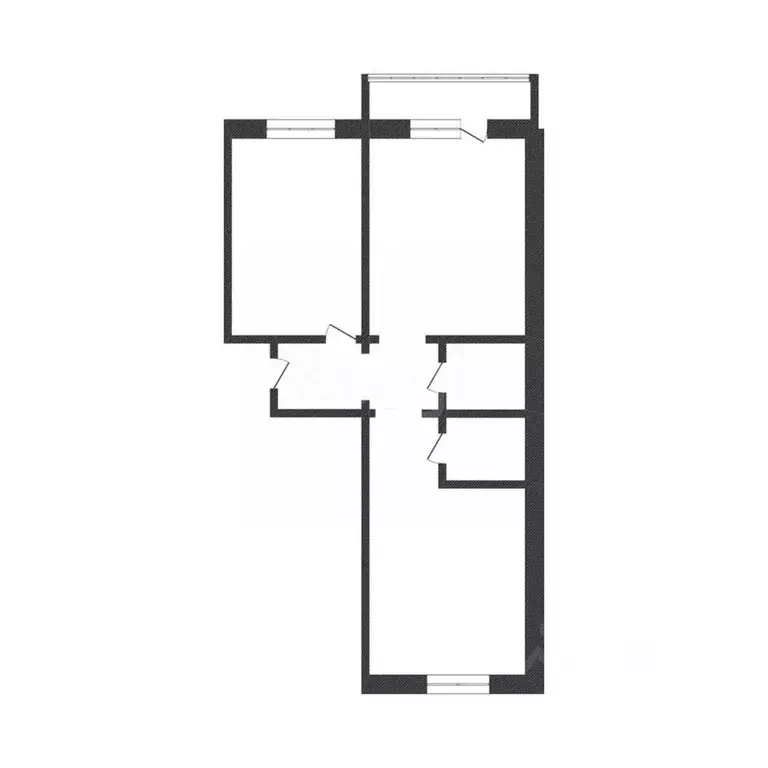 2-к кв. Курганская область, Курган ул. Бажова, 132А (59.5 м) - Фото 1