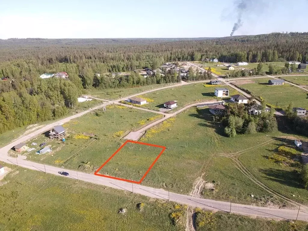 Участок в Ленинградская область, Приозерский район, пос. Сосново, ... - Фото 1