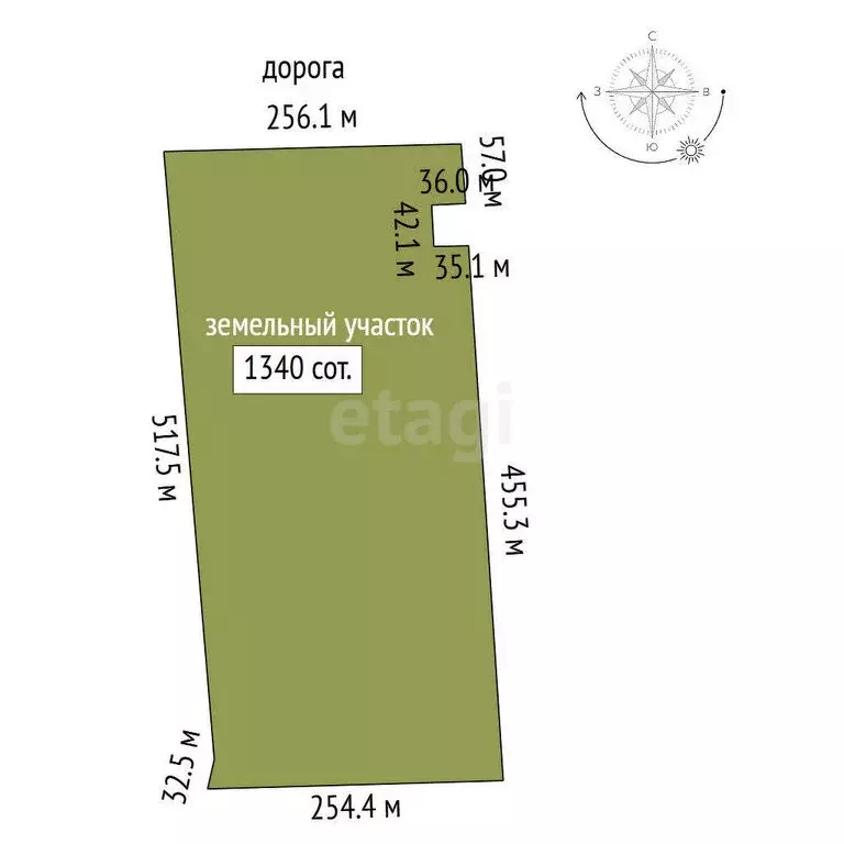 Участок в Новопокровка, улица Куйбышева (1340 м) - Фото 1