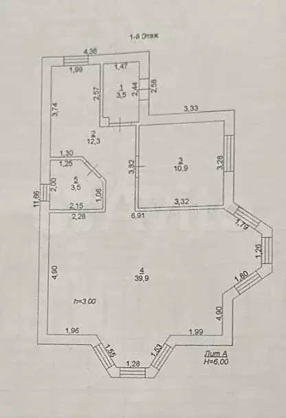 Дом 130 м на участке 4,7 сот. - Фото 1