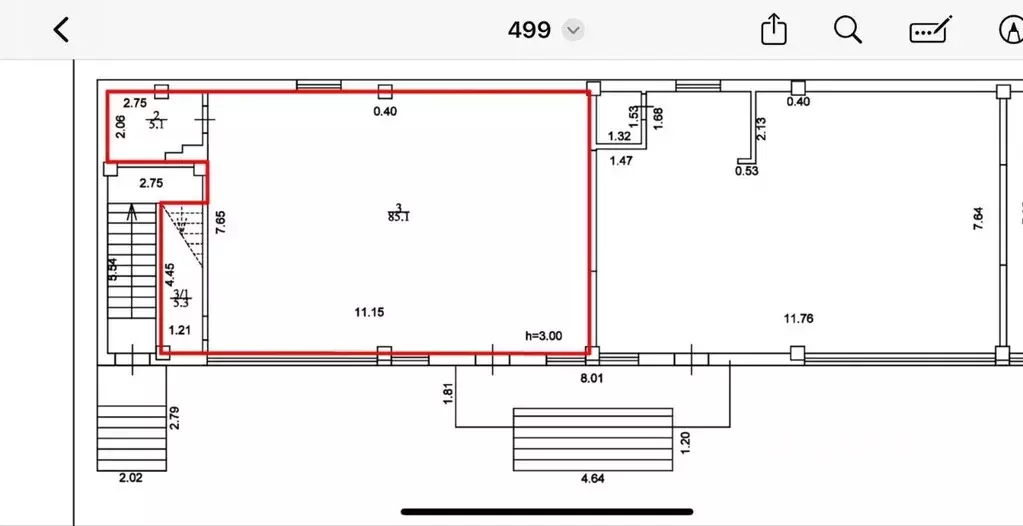 Торговая площадь в Краснодарский край, Краснодар Сормовская ул. (96 м) - Фото 2