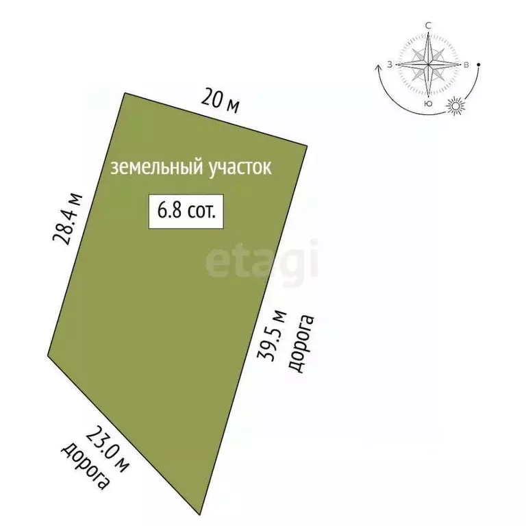 Участок в Ростовская область, Аксайский район, Большелогское с/пос, ... - Фото 2