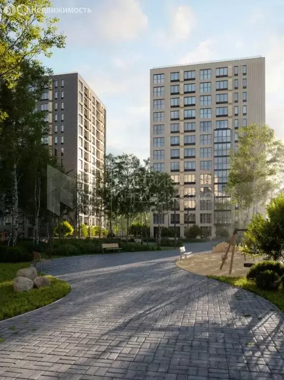 1-комнатная квартира: деревня Дударева, жилой комплекс На Московском ... - Фото 1