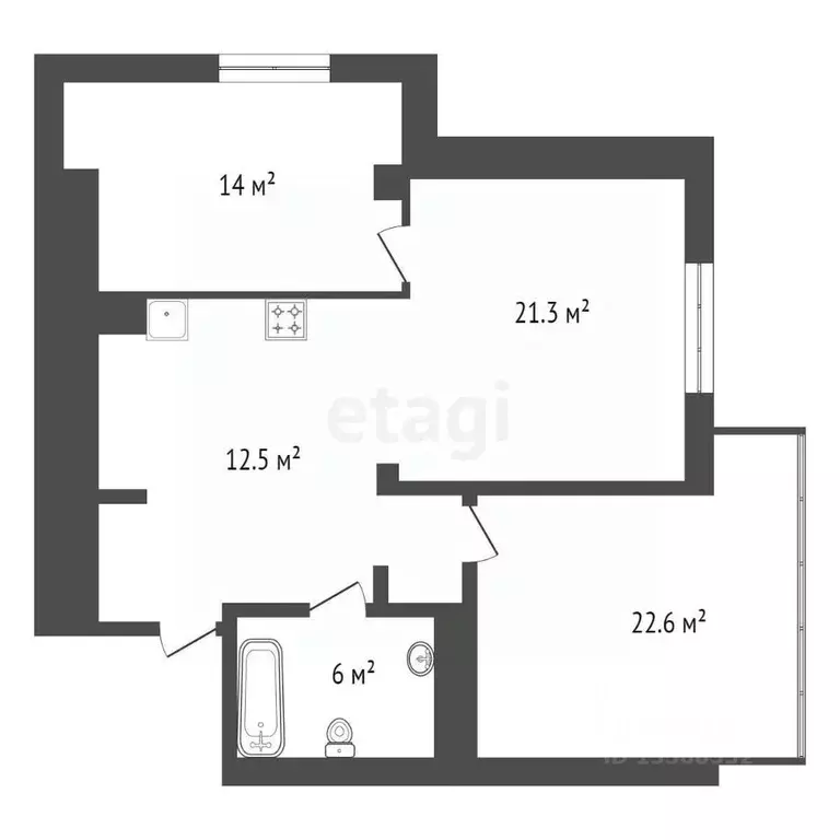 3-к кв. Красноярский край, Красноярск Норильская ул., 4А (78.5 м) - Фото 2