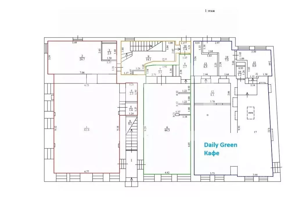 Помещение свободного назначения в Москва Руновский пер., 5С1 (117 м) - Фото 2